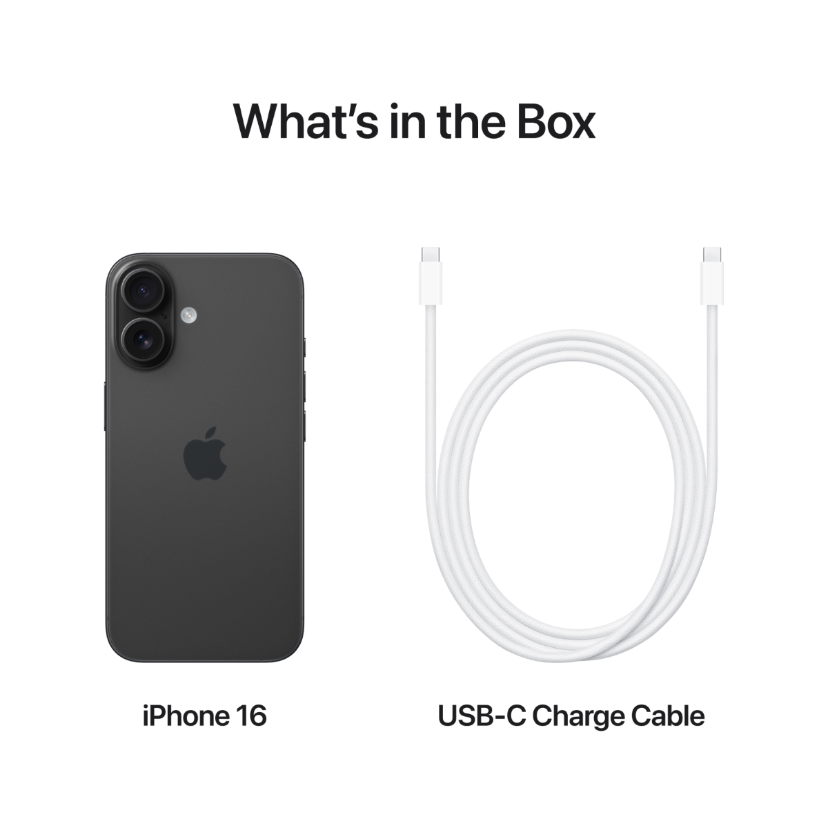 iPhone 16 in the box